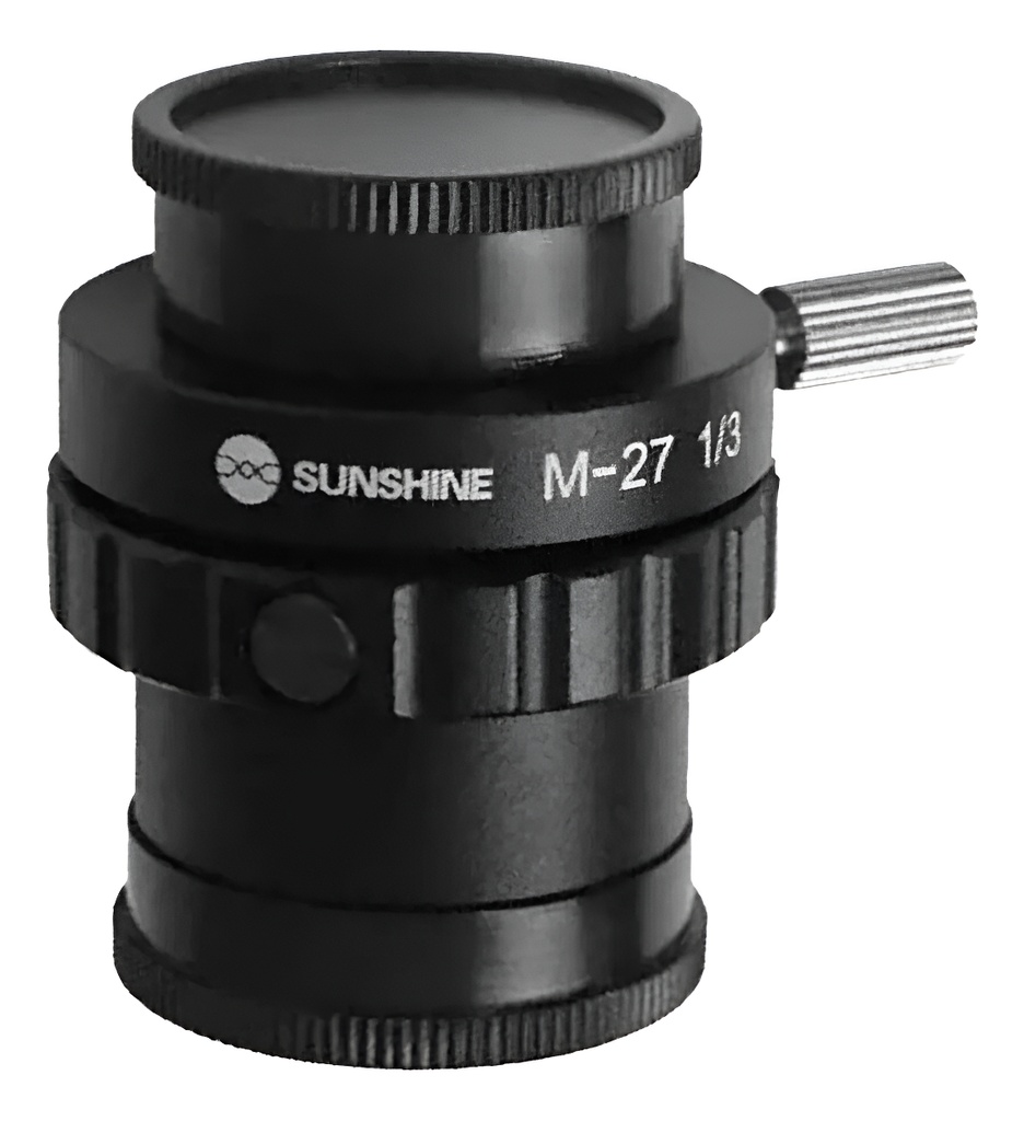 Adaptador Camara Microscopio Sunshine M-27 Lente 1/3