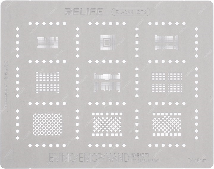 STENCIL RL-044 OT2 EMMC/EMCP/NAND