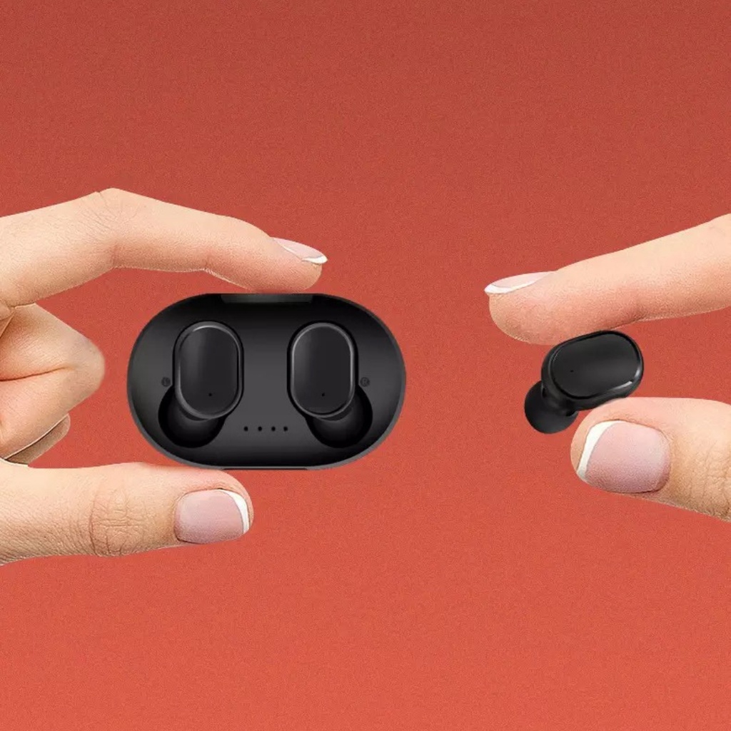 Auriculares In-ear Inalámbricos A6s Mipods Bluetooth Color N