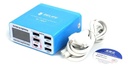 CARGADOR RELIFE 6 USB 40W CON DISPLAY CON USB C