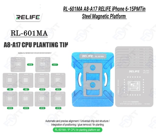 [RL-601MA] BASE PARA REBALLING DE CPU A8-A17 APPLE RL-601MA